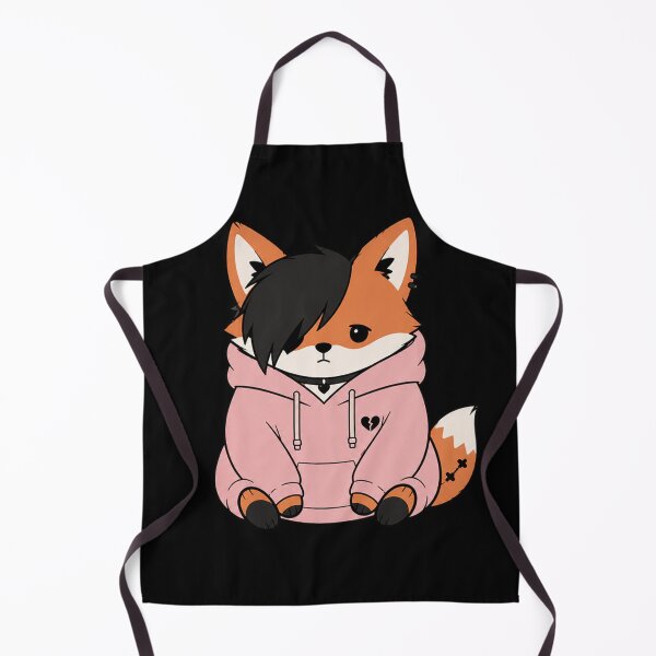 Item preview, Emo Fox In Hoodie Art designed and sold by Planetporridge.