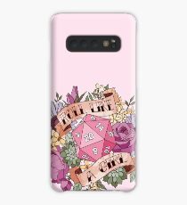Roll Like a Girl Case/Skin for Samsung Galaxy