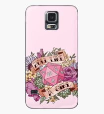 Funda/vinilo para Samsung Galaxy Rollo como una niña