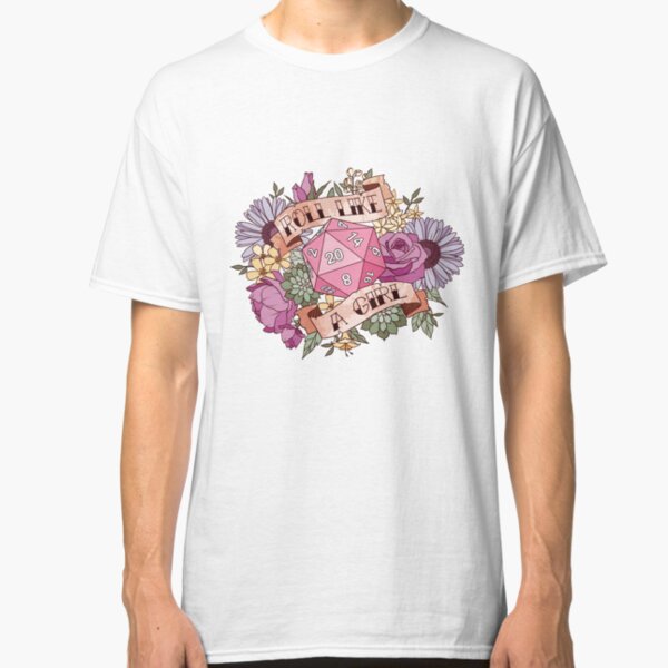 Roll Like a Girl Classic T-Shirt