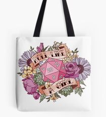 Roll Like a Girl Tote Bag