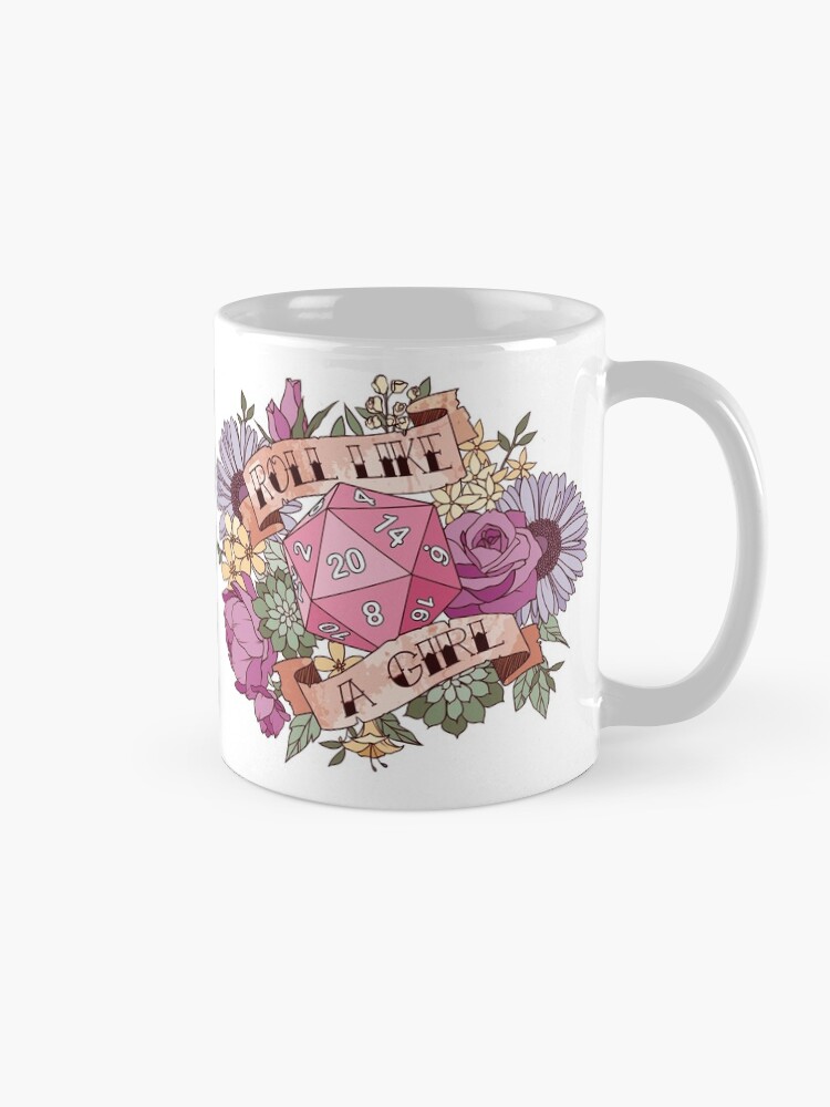 Alternate view of Roll Like a Girl Mug
