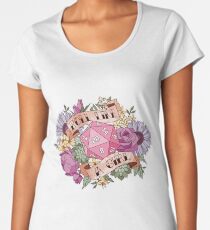 Roll Like a Girl Women's Premium T-Shirt