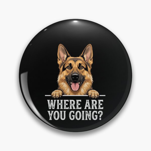 Item preview, Where Are You Going? German Shepherd Dog Owner Pet Lover designed and sold by SofenArt.