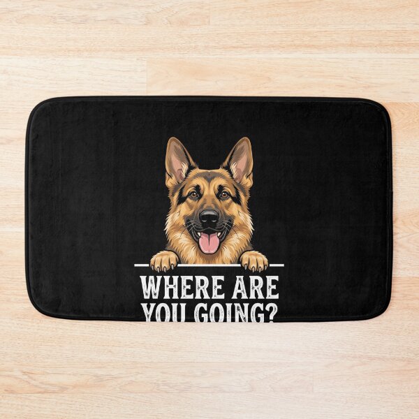 Item preview, Where Are You Going? German Shepherd Dog Owner Pet Lover designed and sold by SofenArt.