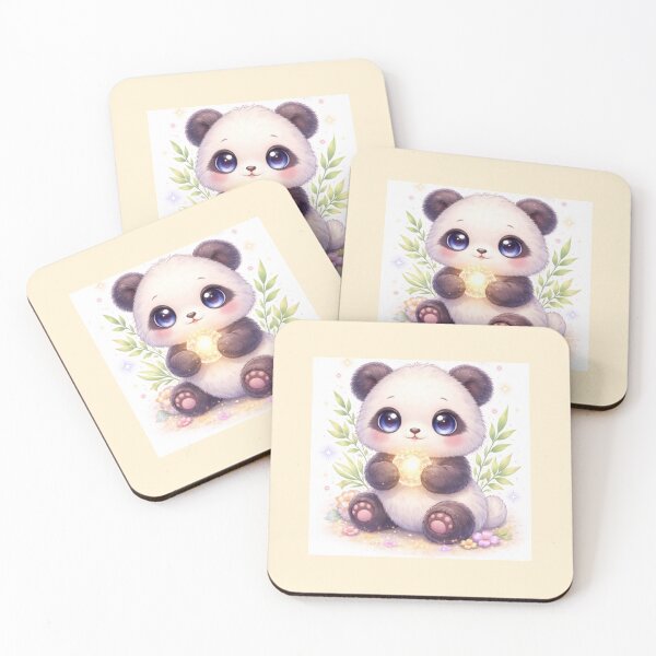 Item preview, Magic Glow Panda – Sweet Magic and Warmth. designed and sold by JoyNest = "The nest of joy".