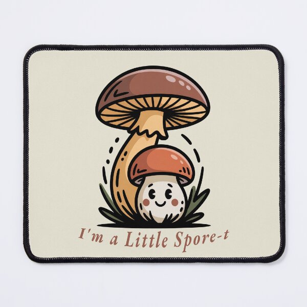 Item preview, Im A Little Spore t Cute Mushroom Pun Art designed and sold by AlexandraSand.