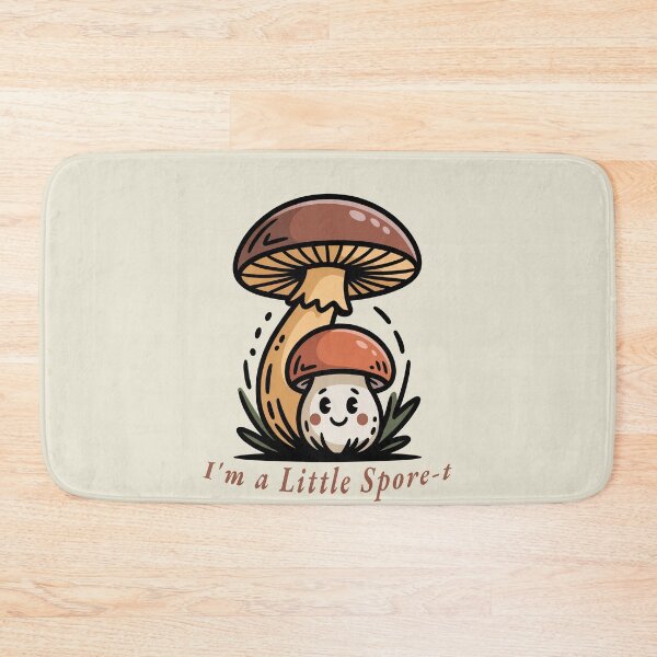 Item preview, Im A Little Spore t Cute Mushroom Pun Art designed and sold by AlexandraSand.