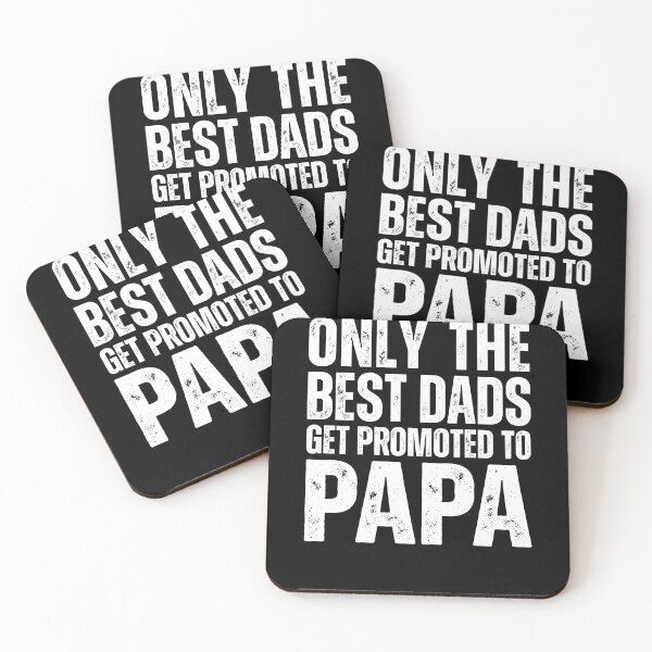 Item preview, Only The Best Dads Get Promoted To Papa Grandfather New Grandparent designed and sold by SofenArt.