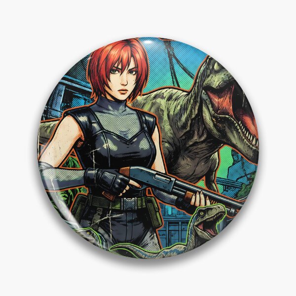 Item preview, Dino Crisis 1999 Cover Art Velociraptor Claw Bloody Foot Portrait designed and sold by Senpaiwaves.