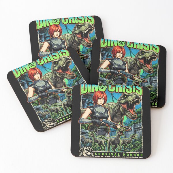 Item preview, Dino Crisis 1999 Cover Art Velociraptor Claw Bloody Foot Portrait designed and sold by Senpaiwaves.