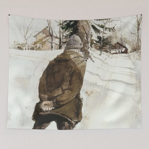 Item preview, Andrew Wyeth - Andrew Wyeth art - Andrew Wyeth artwork - Andrew Wyeth paintings designed and sold by KirstenShShop.