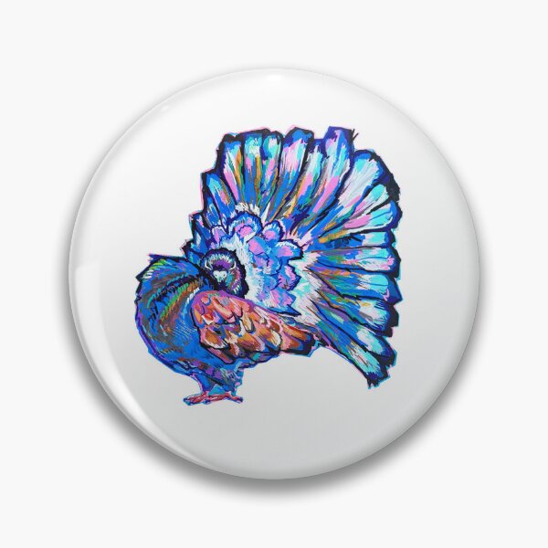 Item preview, Pigeon - Traditional artwork designed and sold by Viggorbiggor.