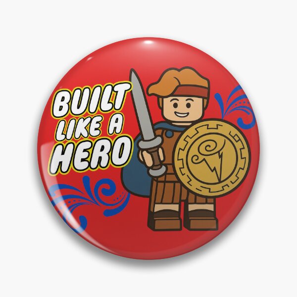 Item preview, Built Like A Hero - Hercules Brick Toy designed and sold by YonderAndBeyond.