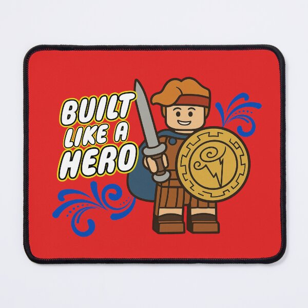 Item preview, Built Like A Hero - Hercules Brick Toy designed and sold by YonderAndBeyond.