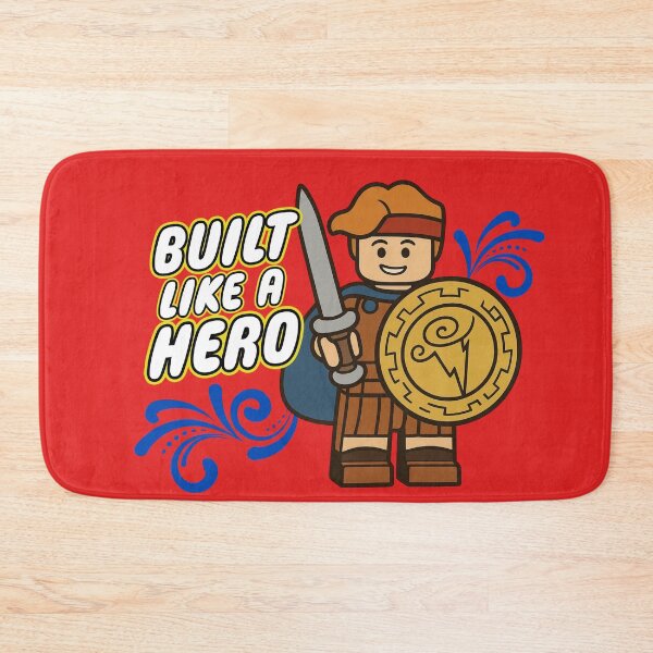 Item preview, Built Like A Hero - Hercules Brick Toy designed and sold by YonderAndBeyond.