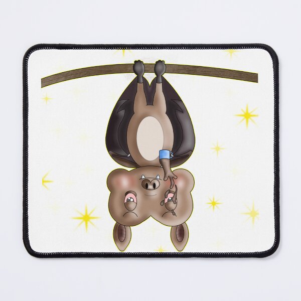 Item preview, Funny Tired Kawaii Bat Spilling Coffee designed and sold by BalRaju-Doodles.