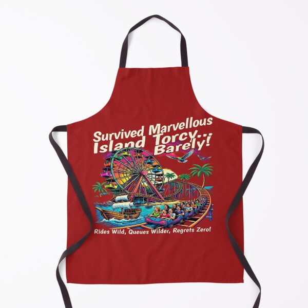 Item preview, Survived Marvellous Island Torcy Barely T-Shirt | Funny Festival & Amusement Park Graphic Tee | Summer Adventure Shirt  Tags designed and sold by Sushikidsntod.