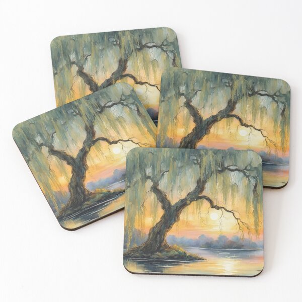 Item preview, Whispers Beneath the Willow  designed and sold by Undersea Ai Art.