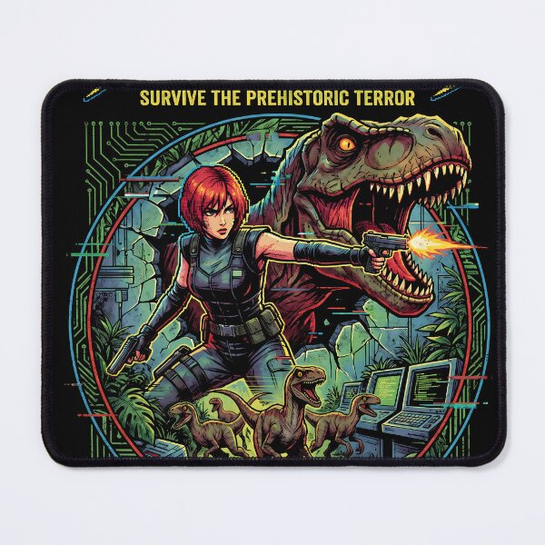 Item preview, Dino Crisis 1999 Cover Art Velociraptor Claw Bloody Foot Portrait designed and sold by Senpaiwaves.