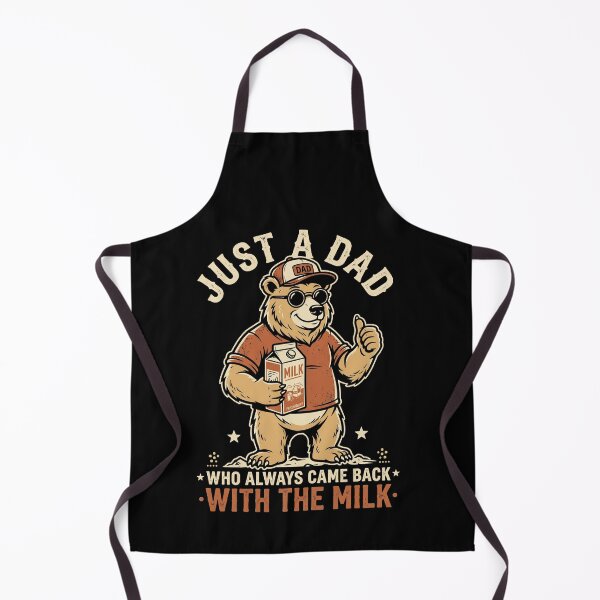 Item preview, Just A Dad Who Always Came Back With The Milk Funny Father Parenthood designed and sold by SofenArt.