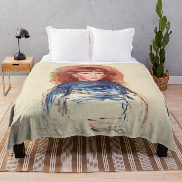 Item preview, Coco by Pierre-Auguste Renoir: Impressionist Child Portrait Fine Art Print designed and sold by artofuniverse.