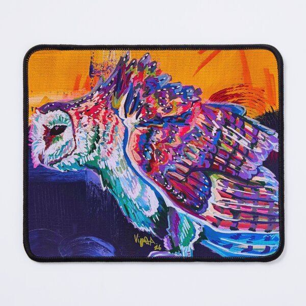 Item preview, Barn owl - traditional artwork designed and sold by Viggorbiggor.