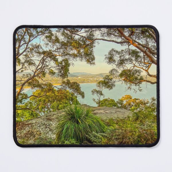 Item preview, Panoramic View from Mount Ettalong Lookout | Majestic Umina Beach, Central Coast, NSW, Australia Art designed and sold by Ross.A.Campbell.