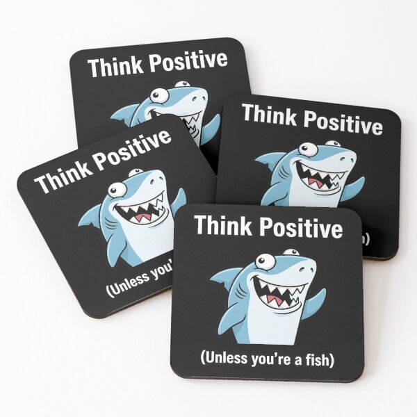 Item preview, Think Positive designed and sold by DuckOddity.