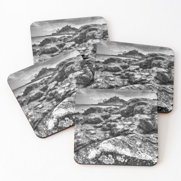Item preview, St Michael’s Mount – Black and White designed and sold by Paul Thompson Photography.