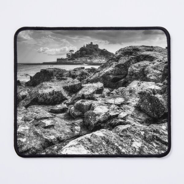 Item preview, St Michael’s Mount – Black and White designed and sold by Paul Thompson Photography.
