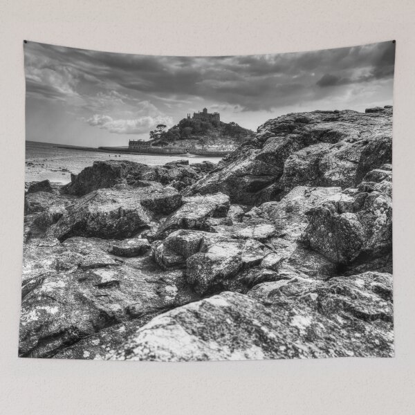 Item preview, St Michael’s Mount – Black and White designed and sold by Paul Thompson Photography.