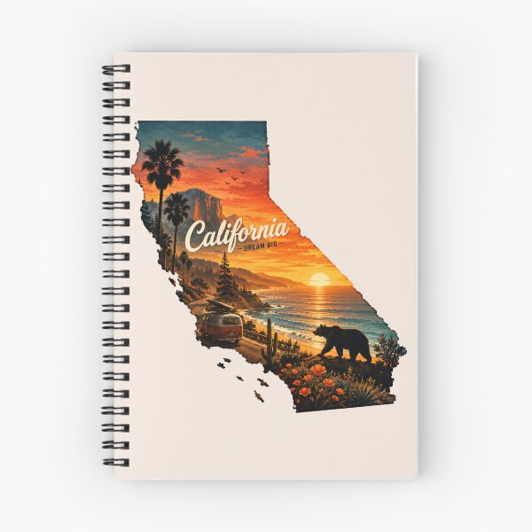Item preview, California Map Art  designed and sold by PamLeeDesign.