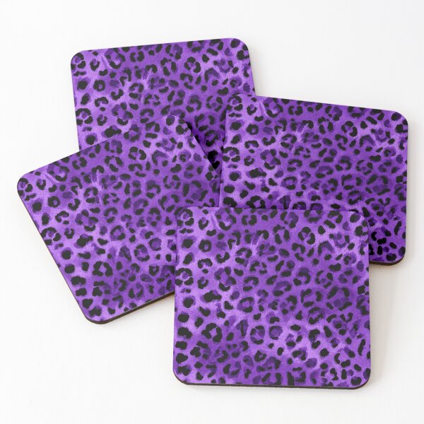 Item preview, Cheetah Purple Print Wild Animal Pattern designed and sold by GrinGalore.