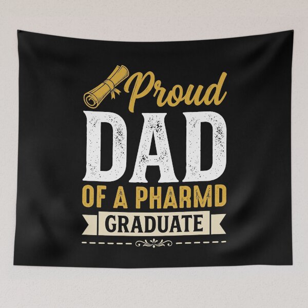 Item preview, Proud Dad Of A PharmD Graduate Pharmacy Pharmacist Father Graduation designed and sold by SofenArt.