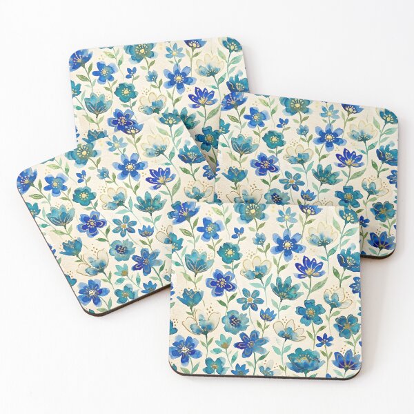 Item preview, Little Blue Flowers designed and sold by GraphicsClub.