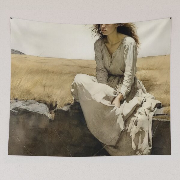 Item preview, Andrew Wyeth - Andrew Wyeth art - Andrew Wyeth artwork - Andrew Wyeth paintings designed and sold by KirstenShShop.