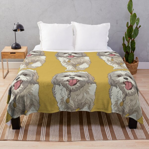 Item preview, Happy Walking Shih Tzu Vector Art designed and sold by BLUESKY11a.