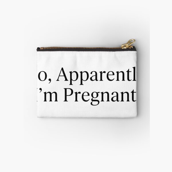 Item preview, So Apparently I'm Pregnant Funny Maternity Announcement designed and sold by VGAfanatic.