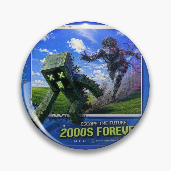 Item preview, Windows XP Escape – 2000s Cyberpunk Monster Desktop Aesthetic designed and sold by teddy--.