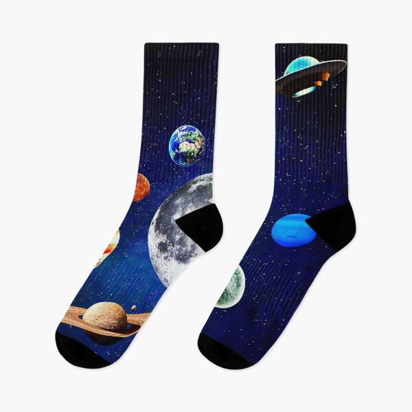 Item preview, cosmic planets alignment around the moon designed and sold by FahdSpaceArt.