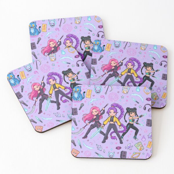 Item preview, Huntrix Kawaii Collage - KPop Demon Hunters designed and sold by KismetsKawaiiCo.