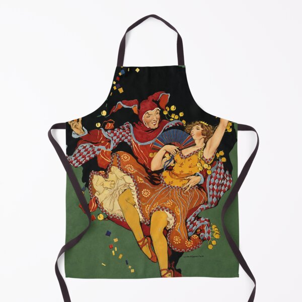 Item preview, Vintage Art Deco Carnival Dancers Illustration for Retro Theater Decor Lovers designed and sold by RickE.