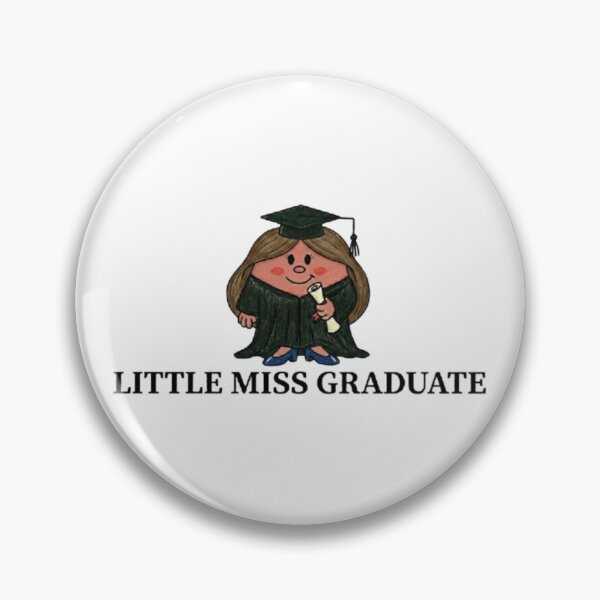 Item preview, Little Miss Graduate Character Cute Funny Pink Girl Women School University Highschool Tiktok Mr Men Heels designed and sold by SamiraArts.