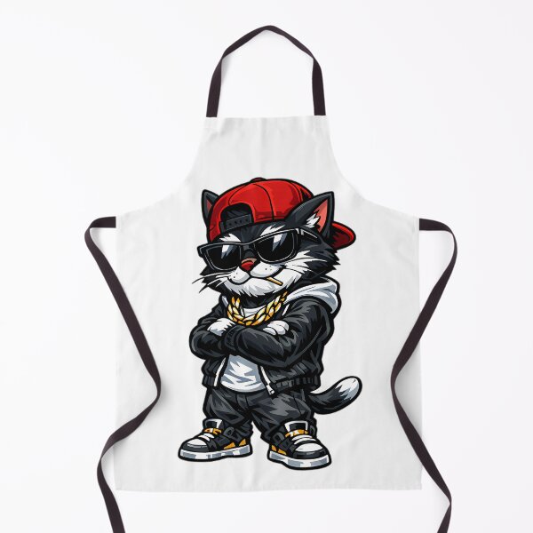 Item preview, Street Boss Cat – Cool Gangster Cartoon Cat with Sunglasses designed and sold by ArtistryPulse90.