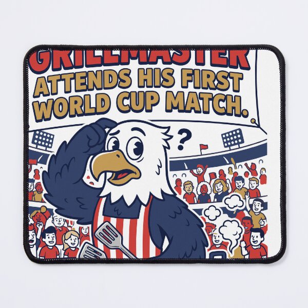 Item preview, Grillmaster Attends His First World Cup Match V2 designed and sold by 1RSN.