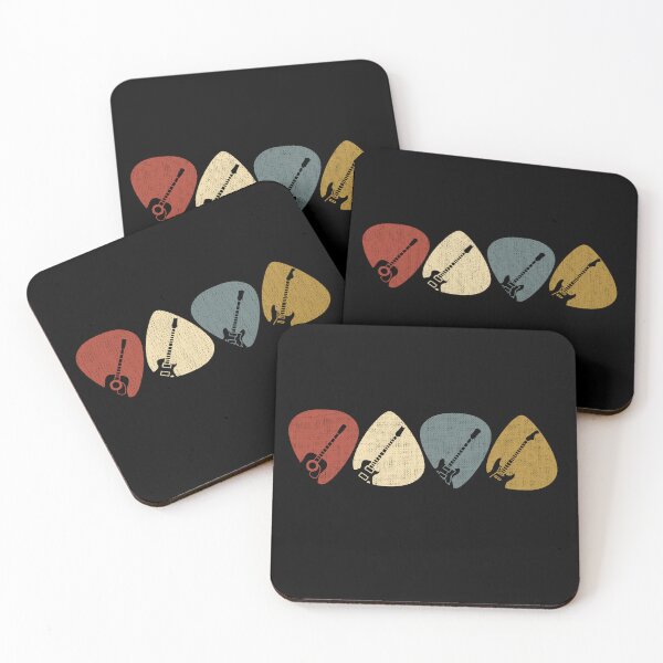 Item preview, Guitar Pick Guitarist Retro Vintage designed and sold by ToneWear.co.