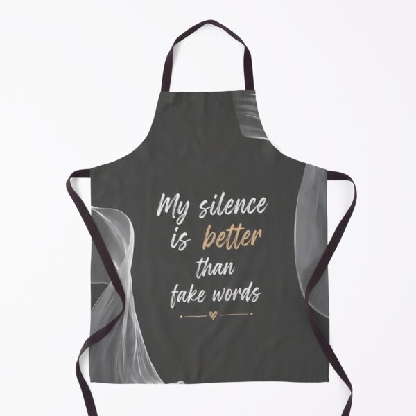 Item preview, My Silence Is Better Than Fake Words designed and sold by itxelaraStudio.