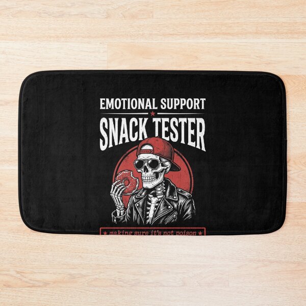 Item preview, Emotional Support Snack Tester Making Sure It's Not Poison Funny Foodie Humor designed and sold by SofenArt.