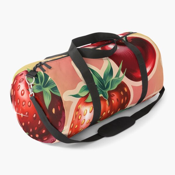 Item preview, Cherry & strawberry retro pop pattern designed and sold by Karaburmagirl.